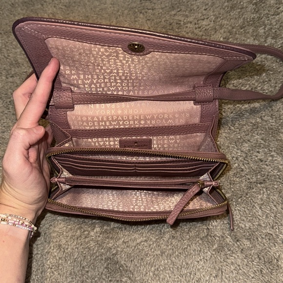 Kate Spade Leather Cross Body Purse - Picture 5 of 8